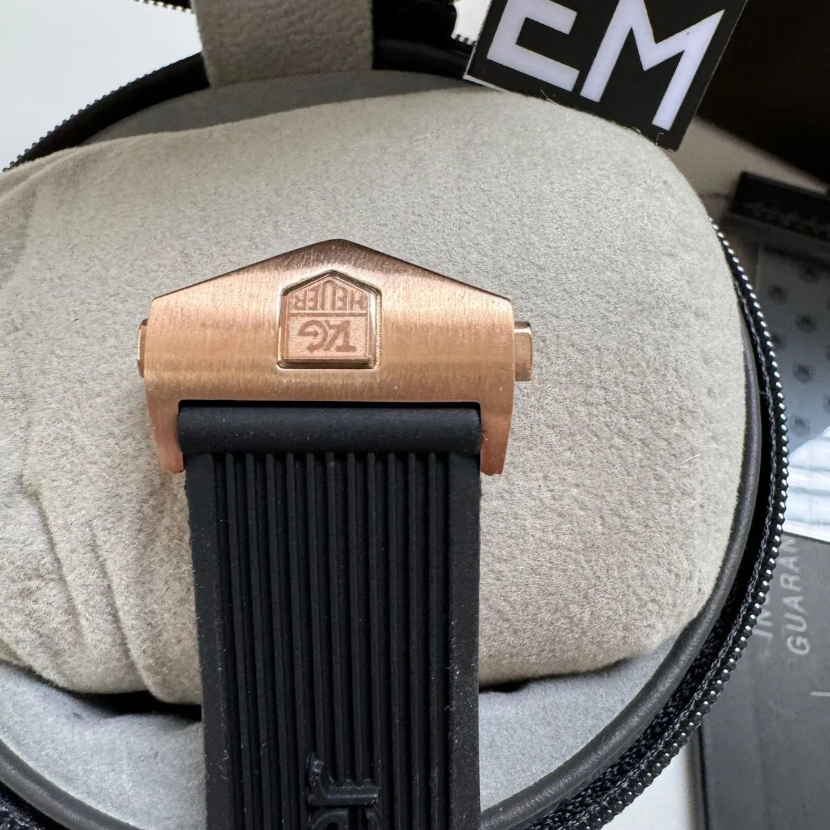 TAG Heuer Grand Carrera Mikrotimer – Rose Gold & White